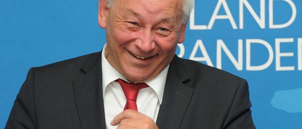 Grund, sich zu freuen: Carlo Weber wird Brandenburgs oberster Verfassungsschützer.