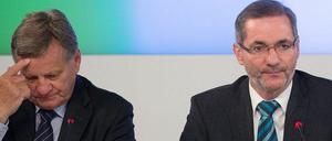 Der eine so, der andere so: An einem Strang ziehen der BER-Chef und der BER-Aufsichtsratschef nicht.