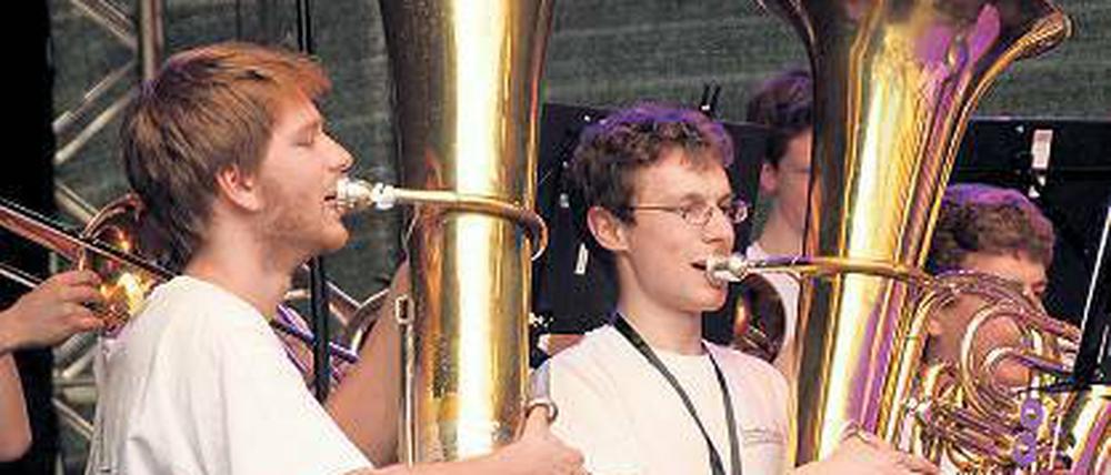 Note „Hervorragend“. Beim Musikfest zeigten die Musiker, was sie können.