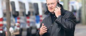 „Mein Vertrauen in die Polizei ist schwer erschüttert“. Innensenator Frank Henkel im Mai 2013.