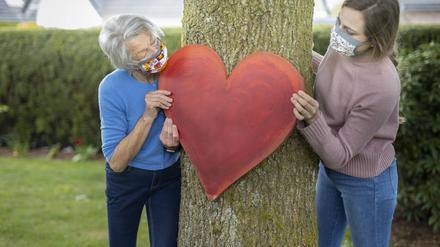 Abstand? Aber bitte nur äußerlich.
