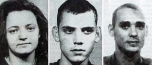 Sie haben nicht autark agiert: Die Mitglieder des nationalsozialistischen Untergrunds (NSU) Beate Zschäpe, Uwe Böhnhardt und Uwe Mundlos (v.l.n.r)