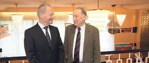 Alte Bekannte. Hans-Olaf Henkel (li.) und Alexander Gauland bei der AfD.