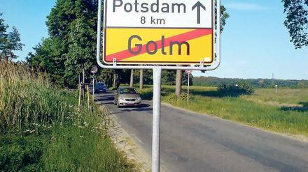 Wege in die Innenstadt. Die Verkehrsanbindung von Golm wird Streitthema.
