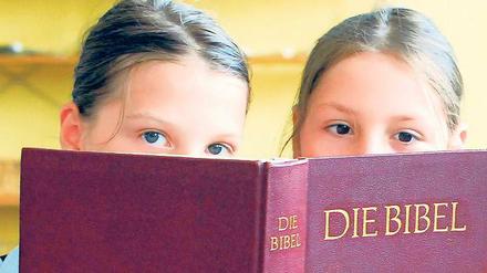 Wie hältst du’s mit der Religion? Am größten ist das Interesse am evangelischen Religionsunterricht in den Grundschulen. Rund 18 000 Kinder, das sind mehr als 17 Prozent der Brandenburger Grundschüler, nehmen daran teil. Insgesamt besuchen rund 35 700 Schüler den Bekenntnisunterricht an staatlichen und freien Schulen.