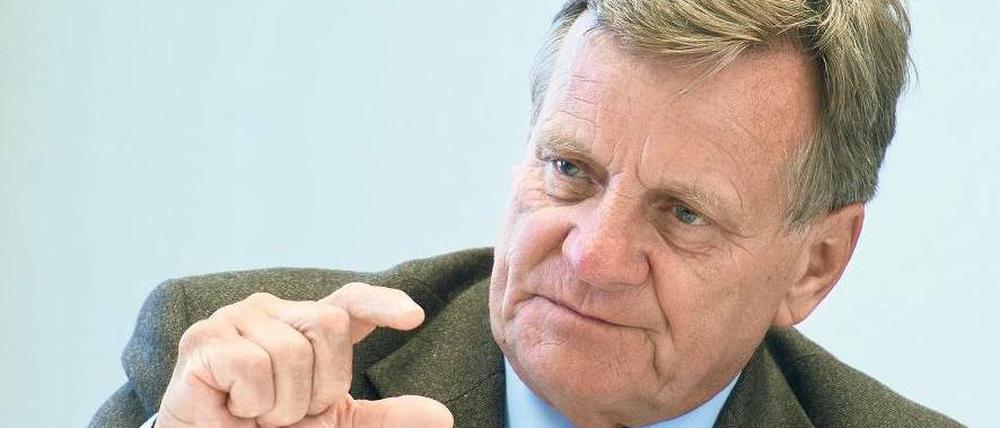 Nicht zu klein. Laut Mehdorn hat der BER noch Kapazitäten.
