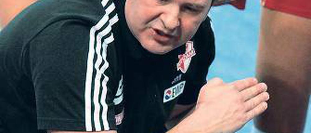 Hoch motiviert. Alberto Salomoni, Trainer des SC Potsdam.