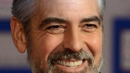 Derzeit Potsdamer: Hollywood-Star George Clooney dreht seinen neuen Film "Monuments Men" in den Babelsberger Filmstudios.
