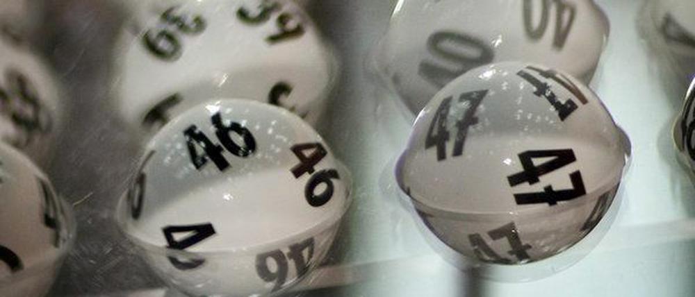 Sechs Richtige hatte ein Lottospieler aus Teltow Fläming - und damit den Jackpot geknackt.