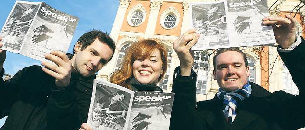 Von Studenten für Studenten. Das SpeakUP-Team an der Uni Potsdam.