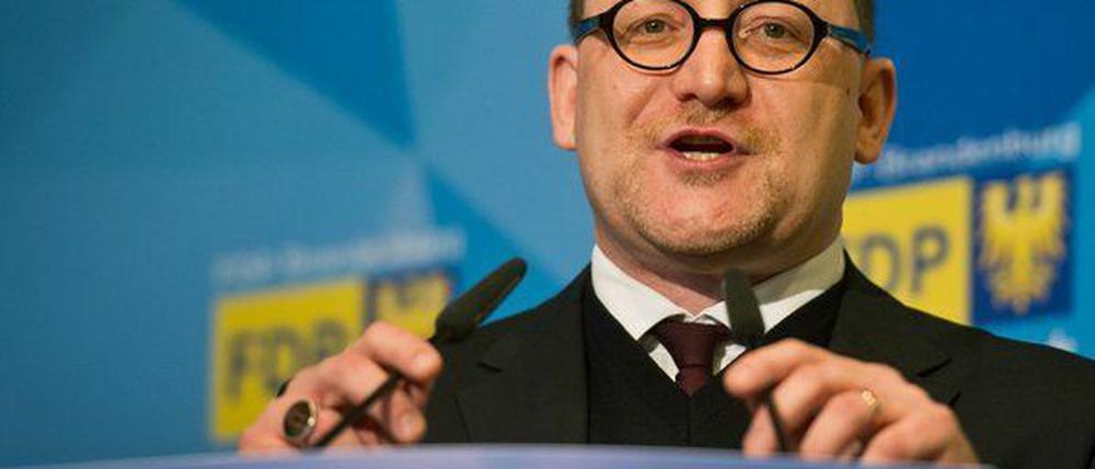 Der FDP-Landesvorsitzende Gregor Beyer.