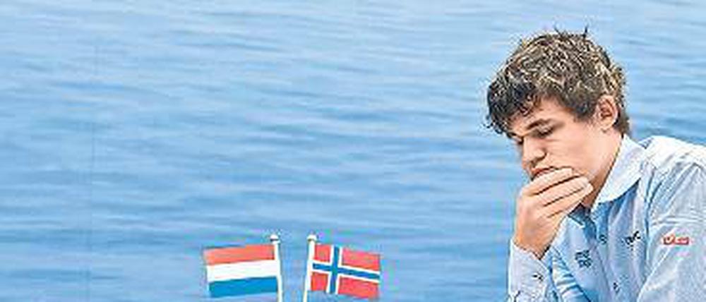 Mann für Geduldsspiele. Im Schnitt sitzt keiner länger am Brett als Carlsen.