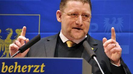 Tritt erneut für den Parteivorsitz an: der Brandenburger FDP-Mann Gregor Beyer.