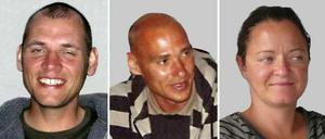 Haben vermutlich nicht isoliert agiert: Die als NSU bekannten Terroristen Beate Zschäpe, Uwe Mundlos und Uwe Böhnhardt.
