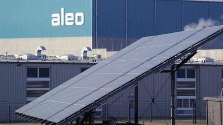 Das schwierige Umfeld auf dem Photovoltaikmarkt belastet auch die Bilanz des Solarmodulherstellers Aleo Solar AG mit seinem Stammwerk in Prenzlau.