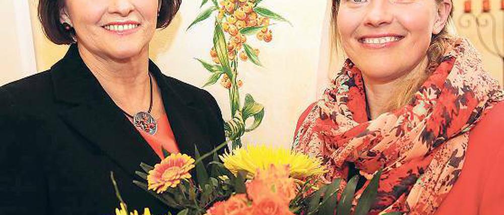 Ein gutes Team: Christine Berger (l.) und Tochter Dorothee.