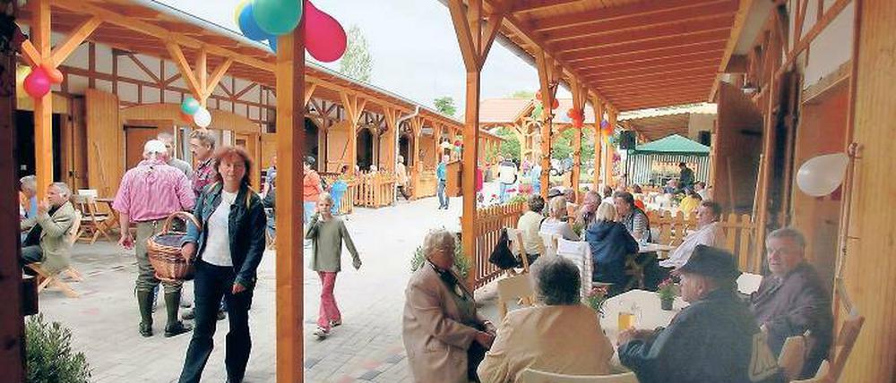Bessere Zeiten. Im Jahr 2005 war der Bauernmarkt eröffnet worden.