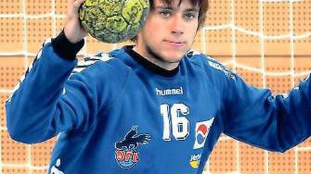 Vom Parkett gestellt. Keeper Matthias Frank wurde disqualifiziert.