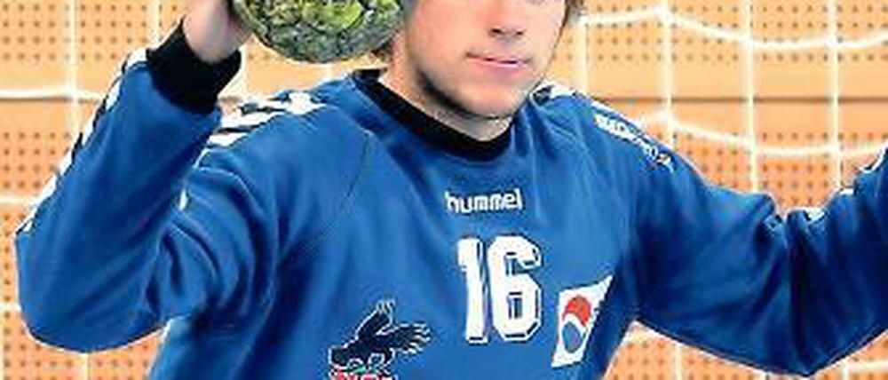 Vom Parkett gestellt. Keeper Matthias Frank wurde disqualifiziert.