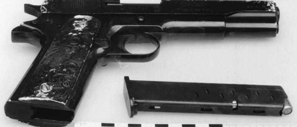 Mit einer Gaspistole hat ein 22-Jähriger aus Brandenburg/Havel am Samstagmorgen um sich geschossen.