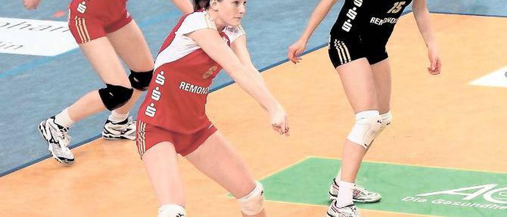 Nahtlos eingefügt. Kyla-Elizabeth Richey hat sich beim SC Potsdam zu einer Leistungsträgerin entwickelt und wurde bereits als „Wertvollste Spielerin“ geehrt.