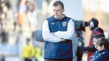 In der Krise. Trainer Christian Benbennek war sichtlich enttäuscht.