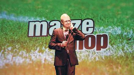 Selten so wenig gelacht: Comedian Matze Knop trat im Lindenpark auf.