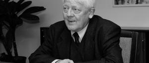 Der frühere Rektor der Universität Potsdam, Wolfgang Loschelder, ist tot.