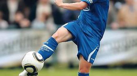 Will wieder gegen Meppen treffen. Turbine- Stürmerin Sandra Starke.