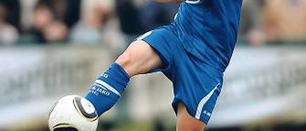 Will wieder gegen Meppen treffen. Turbine- Stürmerin Sandra Starke.