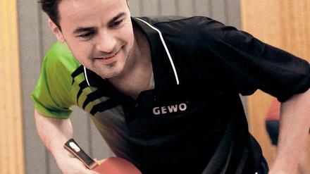 Spitzenspieler. Thomas Englert vom TSV Stahnsdorf ist der derzeit beste Spieler der Tischtennis-Oberliga Nord-Ost und wurde bereits 22-mal als Landesmeister geehrt.