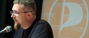 Mag nicht mehr: der brandenburgische Landeschef der Piraten Michael Hensel.