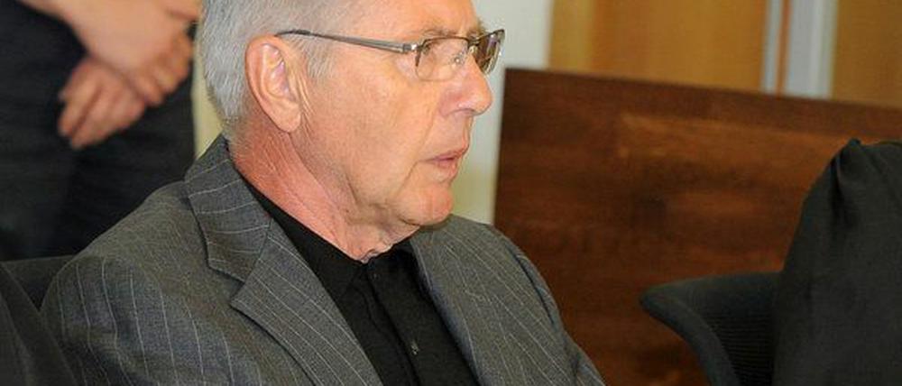 Bestreitet, seine Frau ermordet zu haben: Heinrich Scholl, früherer Bürgermeister von Ludwigsfelde.