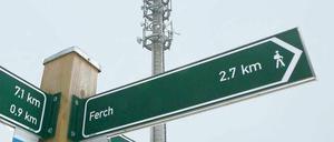 In alle Richtungen. Mit 125 Metern ist der Wietkiekenberg die höchste Erhebung der Zauche, allerdings ist die Rundumsicht von Kiefern verstellt. Einen freien Blick soll es indes von der Plattform des neuen Funkturms geben.