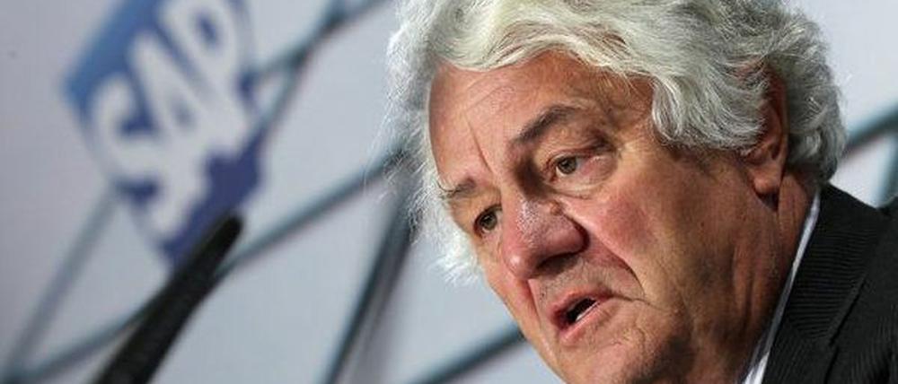 Spendet viel - aber nicht so viel: Der Potsdamer Mäzen Hasso Plattner.