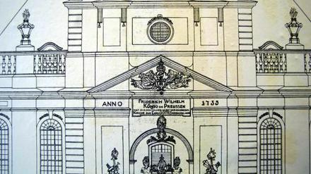 Soll wieder aufgebaut werden: Garnisonkirche in Potsdam.