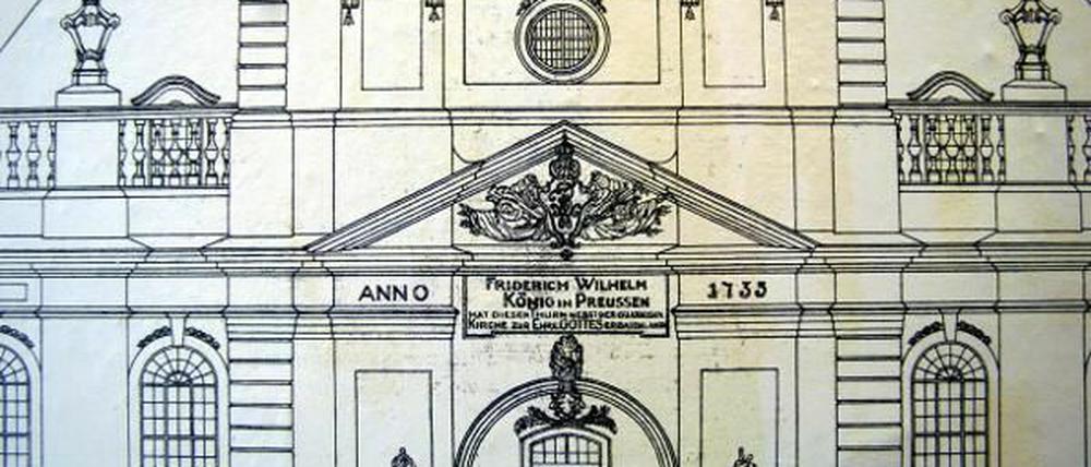 Soll wieder aufgebaut werden: Garnisonkirche in Potsdam.