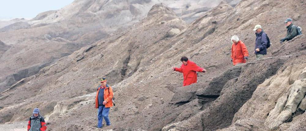 Abenteuer im Tagebau. Wenn es nach Vattenfall ginge, wäre es mit Wanderungen durch den Braunkohletagebau Welzow-Süd – die es seit April 2007 als touristisches Angebot gibt – in etwa 14 Jahren vorbei. Dann wird dort Kohle abgebaggert.