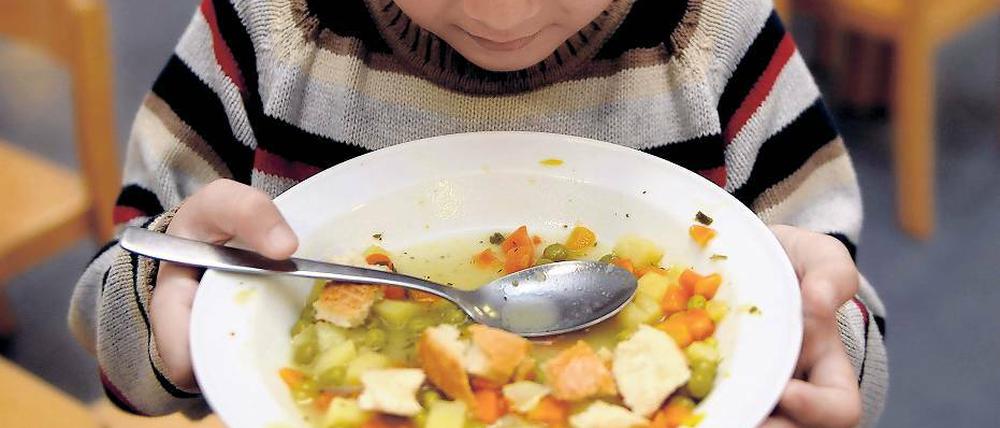 Guten Appetit. Die Verträge für das Schulessen in Stahnsdorf werden neu ausgeschrieben. Sodexo kann sich erneut bewerben.