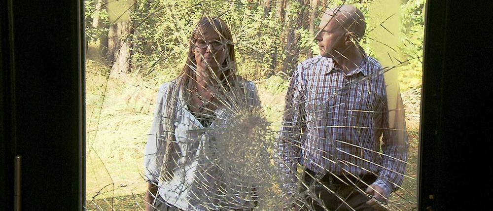 Widerständige: Jörg Wanke und seine Frau, beide gründeten die Initiative "Zossen zeigt Gesicht".