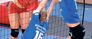 Will sich wieder steigern. Anika Zülow, hier im Heimspiel gegen Stuttgart.