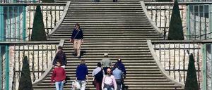 Sanssouci – weiter ohne Eintritt? Damit im Schlosspark kostenlos spaziert werden kann, ist eine Tourismusabgabe geplant.