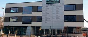 Großprojekt des Landkreises. Für die Fertigstellung des Gymnasiums Stahnsdorf sind 3,4 Millionen Euro eingeplant.