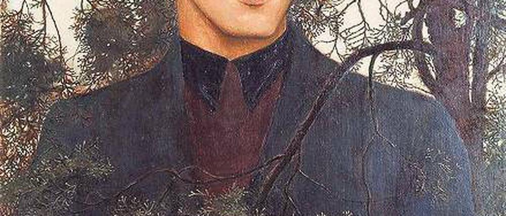 Selbstbildnis mit Lebensbaum (1937).