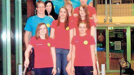 Aufstieg in Hildesheim. Die Schwimmerinnen und Schwimmer des Potsdamer SV.