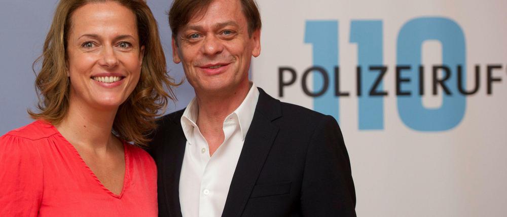 Überraschung: Claudia Michelsen und Sylvester Groth jagen demnächst serienweise Mörder in Magdeburg.