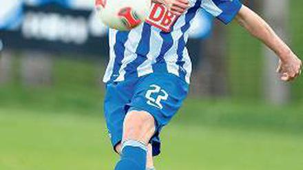 In die Offensive. Felix Bastians hofft auf einen Platz in Herthas Startelf.