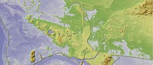 Luft und Wasser. Die neue Geländekarte zeigt Brandenburgs Flächen – hier die Elbauen bei Wittenberge in der Prignitz – mit einer Genauigkeit von 15 Zentimetern.