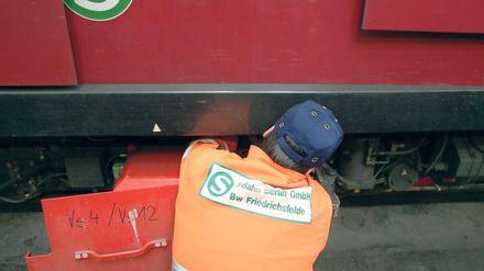 Anfällig. Auch in diesem Winter müssen viele Züge in die Werkstatt.