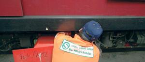 Anfällig. Auch in diesem Winter müssen viele Züge in die Werkstatt.